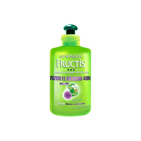 Garnier Media Caja Crema para Peinar Fructis Rizos Elasticos 300M/6P-DespensayMas-Garnier