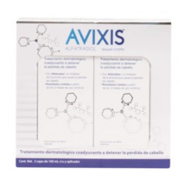 Avixis Avixis solución topica con 2 piezas de 100 ml - Avixis KOZ-DespensayMas-Avixis