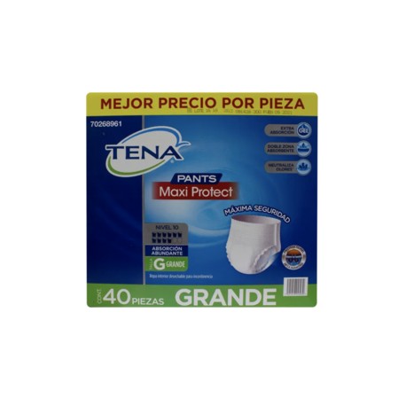 SCA Pants Tena Maxi Protect Grande 40P - KOZ-DespensayMas-SCA