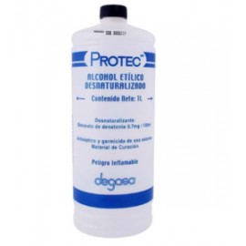 Protec Alcohol etilico desnaturalizado Protec 1L - KOZ-DespensayMas-Protec