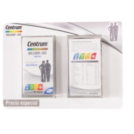 Centrum Centrum Silver Vitaminas y Minerales100P - KOZ-DespensayMas-Centrum