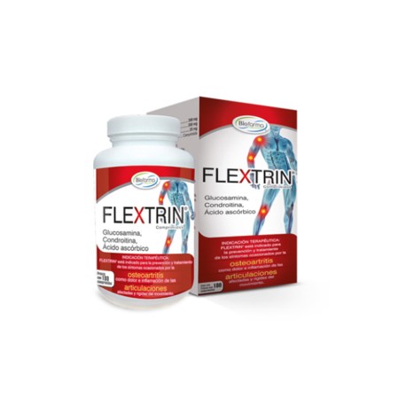 Flextrin Flextrin glucosamina condroitina y ácido ascórbico 180P - KOZ-DespensayMas-Flextrin