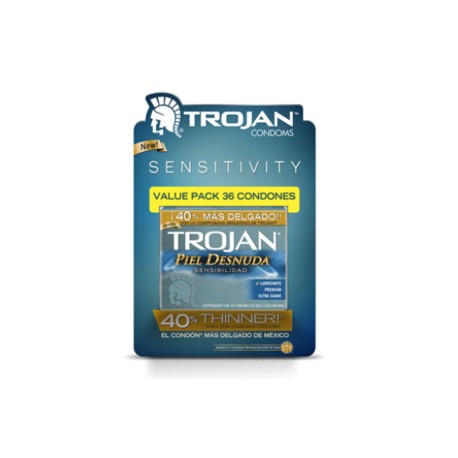 Trojan Trojan Piel Desnuda condones 36P - KOZ-DespensayMas-Trojan