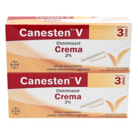 Bayer Crema Canesten V 2% 2P/20G - KOZ-DespensayMas-Bayer