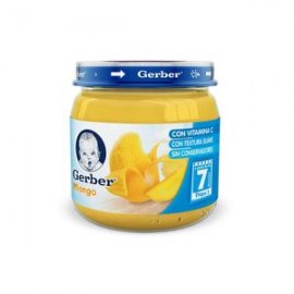 Nestlé Caja Papilla Gerber 2da Etapa Mango 113G/24P-DespensayMas-Nestlé