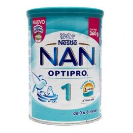 Nestlé Caja Formula Láctea Nan 1 Optipro 360G/12P-DespensayMas-Nestlé