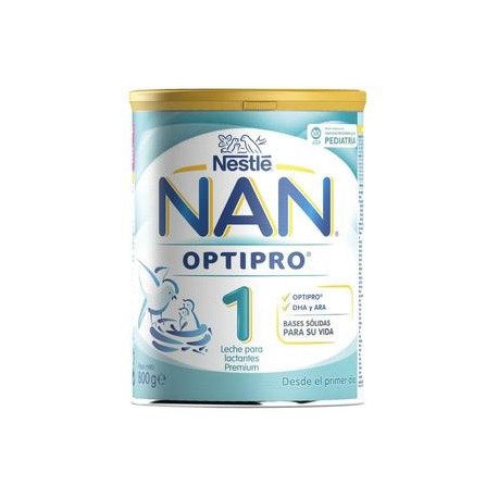 Nestlé Media Caja Formula láctea Nan 1 l Optipro 800G/6P-DespensayMas-Nestlé