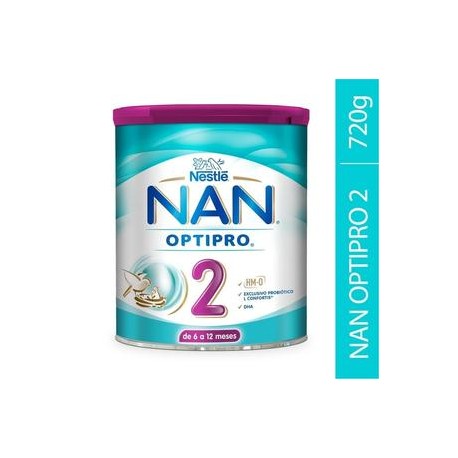 Nestlé Caja Formula láctea Nan 2 l Optipro 720G/12P-DespensayMas-Nestlé