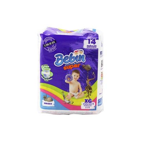 Lambi Caja pañal Bebin Super talla extra grande 6C/14P-DespensayMas-Lambi