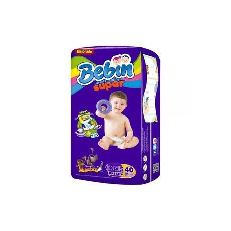 Lambi Caja pañal Bebin Super talla extra grande 4C/40P-DespensayMas-Lambi