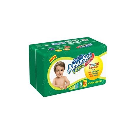 Kimberly Clark Caja pañal Absorsec Ultra talla grande 4C/80P-DespensayMas-Kimberly Clark