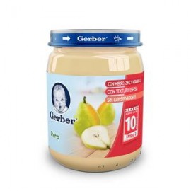 Nestlé Caja Gerber 3ra etapa de pera de 170G/12P-DespensayMas-Nestlé