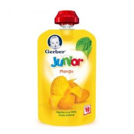 Nestlé Caja Gerber Junior de mango 110G/12P-DespensayMas-Nestlé