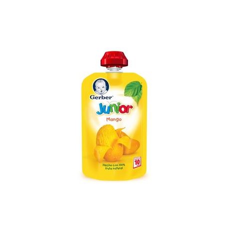 Nestlé Caja Gerber Junior de mango 110G/12P-DespensayMas-Nestlé