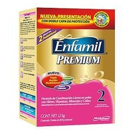 Mead Johnson Caja fórmula láctea Enfamil Premium 2 etapa 800G/6P-DespensayMas-Mead Johnson