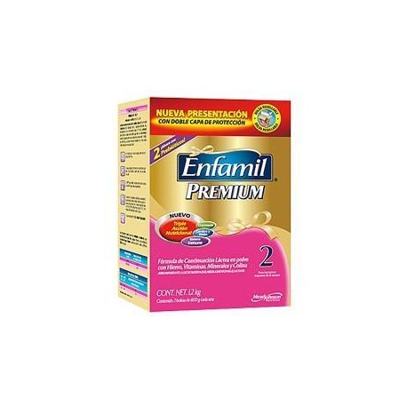 Mead Johnson Caja fórmula láctea Enfamil Premium 2 etapa 800G/6P-DespensayMas-Mead Johnson