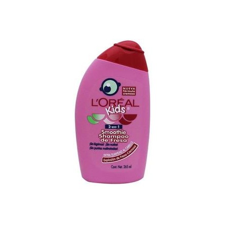 L´Oreal Caja shampoo Kids Smoothie Fresa 265M/12P-DespensayMas-L´Oreal