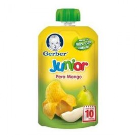 Nestlé Caja papilla Gerber junior pera y mango 120G/12P-DespensayMas-Nestlé