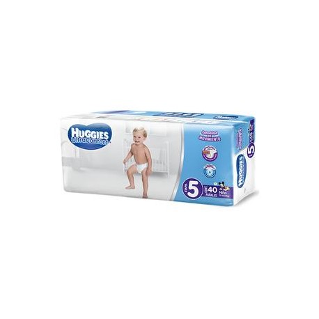 Kimberly Clark Caja pañales Huggies ultra confort 5 Etapa niño 5C/40P-DespensayMas-Kimberly Clark