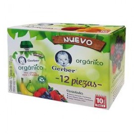 Nestlé Papillas Gerber Orgánico 12P/110G - ZK-DespensayMas-Nestlé