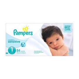 Procter & Gamble Pañales Etapa 1 Pampers Sensitive Piel Sensible 84P - ZK-DespensayMas-Procter & Gamble