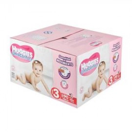 Kimberly Clark Pañales Etapa 3 Huggies Niña UltraConfort 90P - ZK-DespensayMas-Kimberly Clark