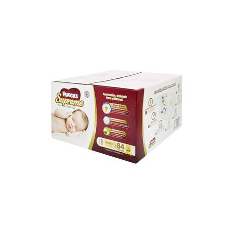 Kimberly Clark Pañales Etapa 1 Huggies Supreme 84P - ZK-DespensayMas-Kimberly Clark