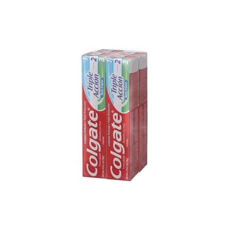 Colgate Palmolive Pack crema dental Colgate triple acción 4P/150M - ZK-DespensayMas-Colgate Palmolive