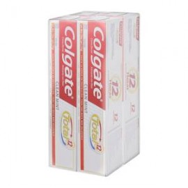 Colgate Palmolive Pack crema dental anticaries Colgate Total 4P/150M - ZK-DespensayMas-Colgate Palmolive