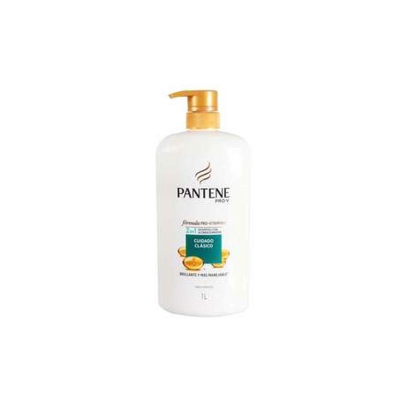 Procter & Gamble Shampoo con Acondicionador Pantene Pro-V con Acondicionador Cuidado Clásico 1L - ZK-DespensayMas-Procter & Gamb