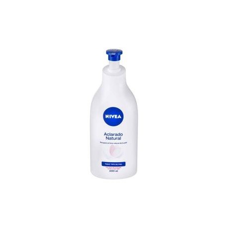 Beierdorf Crema Corporal Nivea Aclarado Natural 1L -  ZK-DespensayMas-Beierdorf