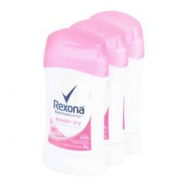 Unilever Desodorante Rexona Powder Dry 3P/45G - ZK-DespensayMas-Unilever