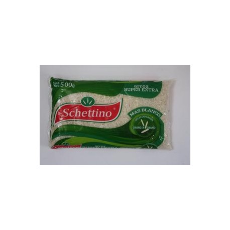 Schettino Paquete Arroz Super Extra Schettino 500G/20B-DespensayMas-Schettino