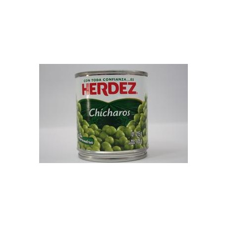 Herdez Caja chícharo 215G/48P-DespensayMas-Herdez