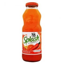 Campbell's Caja Jugo Splash Sabor Zanaranja 500M/12P-DespensayMas-Campbell's