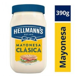 Unilever Caja Mayonesa Hellmans clasica 390G/12P-DespensayMas-Unilever