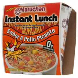 Maruchan Caja sopa Maruchan sabor pollo picante 12P/64G-DespensayMas-Maruchan