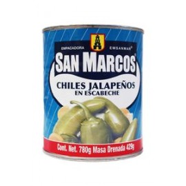 San Marcos Caja Chiles Jalapeño 780G/12P-DespensayMas-San Marcos