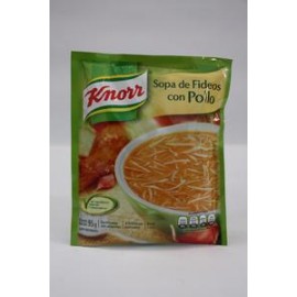 Abeto Caja sopa Knorr fideo y pollo 95G/12P-DespensayMas-Abeto