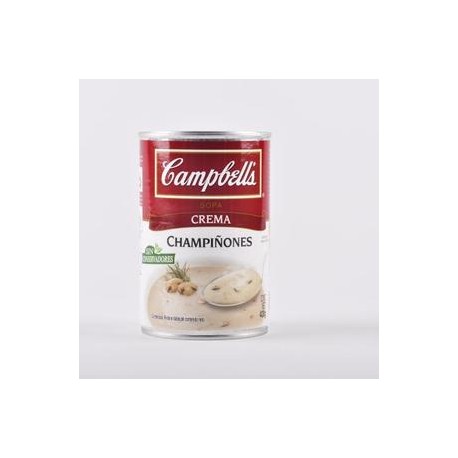 La Costeña Caja sopa Campbell's crema de champiñones 24P/420G-DespensayMas-La Costeña