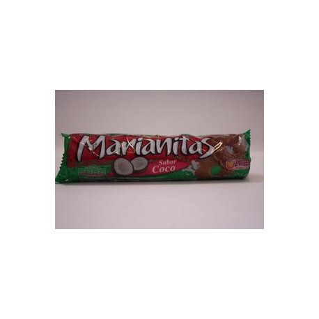 La Moderna Caja Galletas Marianitas Coco 185G/20P-DespensayMas-La Moderna