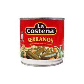 La Costeña Caja de chiles serranos La Costeña 380G/24P-DespensayMas-La Costeña