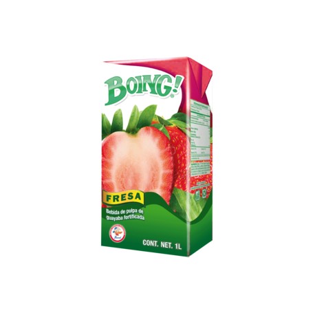 Pascual Caja bebida Boing fresa 1L/12P-DespensayMas-Pascual