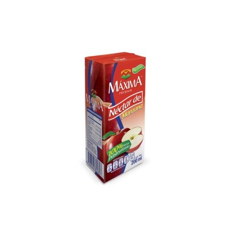 Maxima Caja Nectar de Manzana Maxima 200M/40P-DespensayMas-Maxima