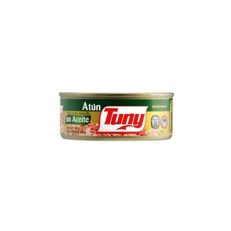 Marindustrias Media caja atún en aceite Tuny 140G/12P-DespensayMas-Marindustrias