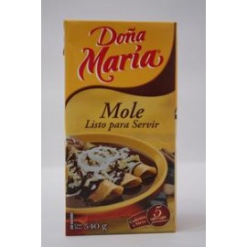 Herdez Caja Mole Doña Maria Tetrapack 540G/18P-DespensayMas-Herdez