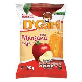 DÂ´Gari Media Caja Gelatina Manzana D´Gari 120G/25P-DespensayMas-DÂ´Gari