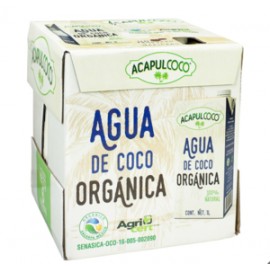 Acapulcoco Acapulcoco agua de coco orgánica 6P/1L - KOZ-DespensayMas-Acapulcoco