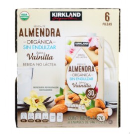 Kirkland Kirkland Signature Bebida de almendra orgánica sabor vainilla 6P/946M - KOZ-DespensayMas-Kirkland