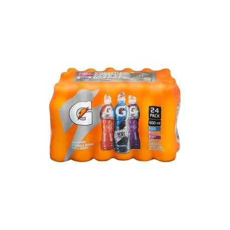 Pepsi Pack bebida rehidratante Gatorate Fierce sabores frutales 24P/600M - ZK-DespensayMas-Pepsi